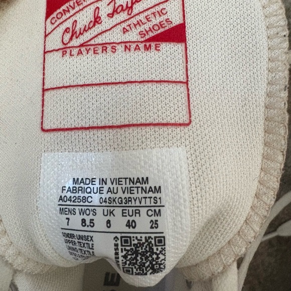 Converse Run Star Hike Hi Sherpa Farro Platform Sneakers Beige A04258C Sz 8.5 - Picture 13 of 15